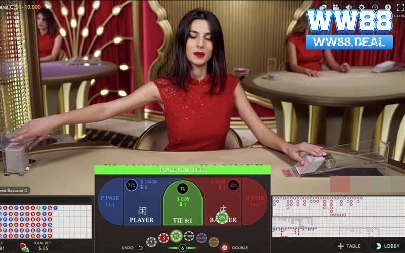 Những điểm nổi bật khiến Baccarat livestream WW88 trở nên đặc biệt hơn