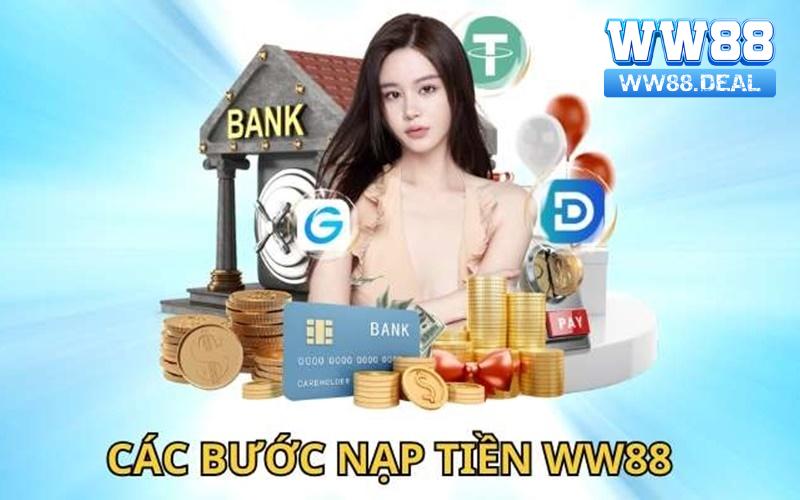 Nạp tiền WW88 siêu đơn giản nhờ hướng dẫn này