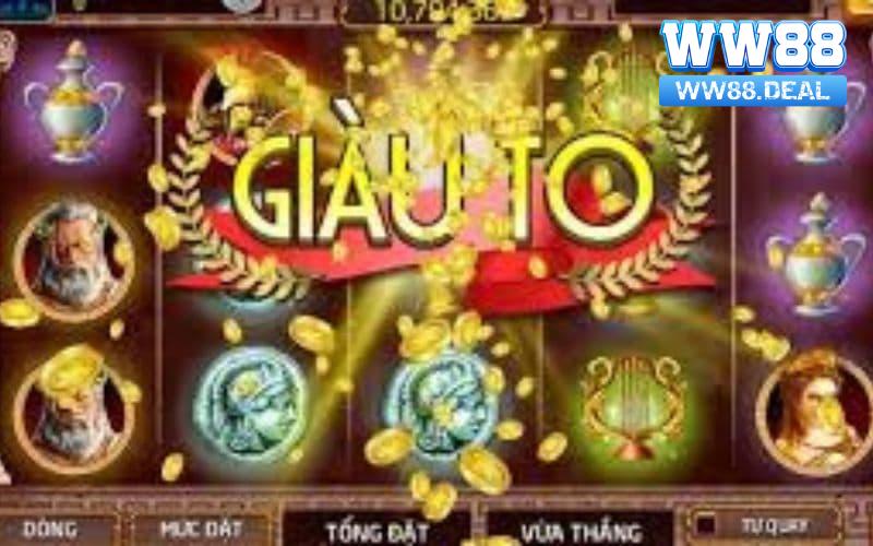 Thưởng khủng giàu to chỉ với 1 lượt quay vòng quay hoàng gia WW88