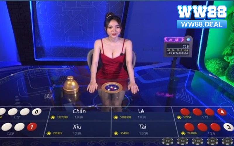 Xóc đĩa livestream WW88 là trải nghiệm chân thực như ở sòng bài